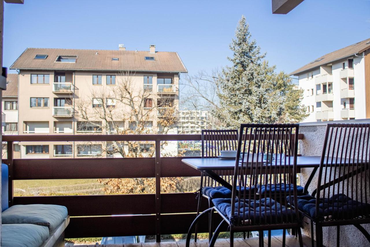 Apartamento Les Écureuils - calme, parking&balcon Annecy Exterior foto